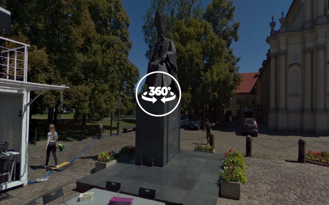 Foto 360 Monumento al Primado de Polonia Stefan Wyszyński.VidePan en Polonia