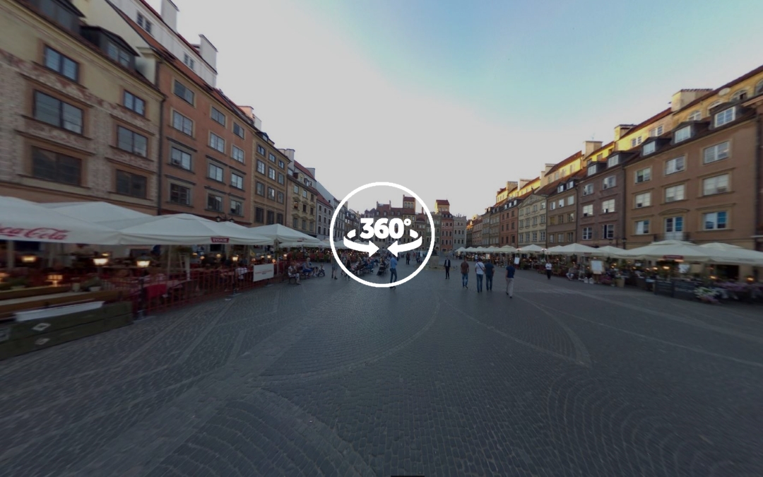 Foto 360 Museo histórico de Varsovia. VidePan en Polonia