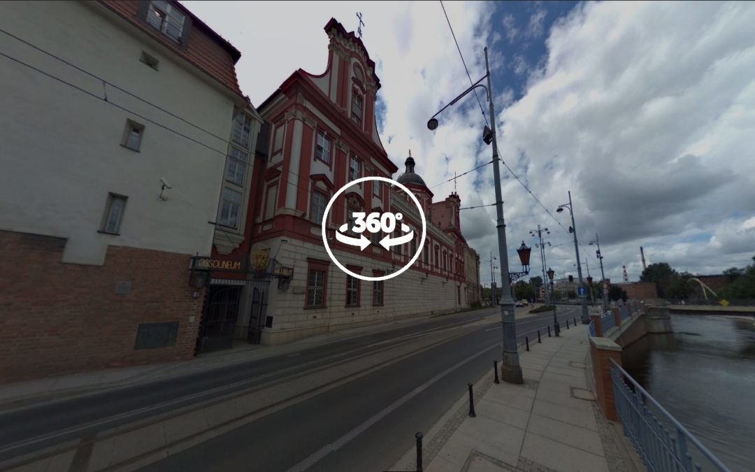 Foto 360 Ossolineum de Wroclaw (Breslavia).VidePan en Polonia