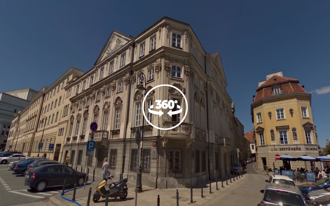 Foto 360 Pałac Wesslów de Varsovia. VidePan en Polonia