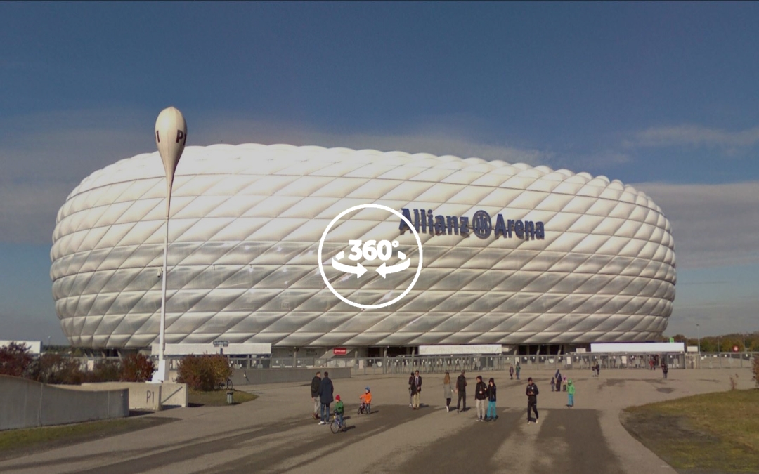 Foto 360 Allianz Arena. VidePan en Múnich