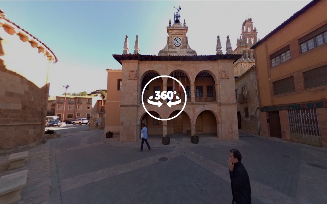 Foto 360 Ayuntamiento de Ayllon. VidePan en Segovia