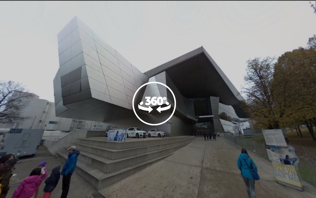 Foto 360 BMW Welt. VidePan en Múnich