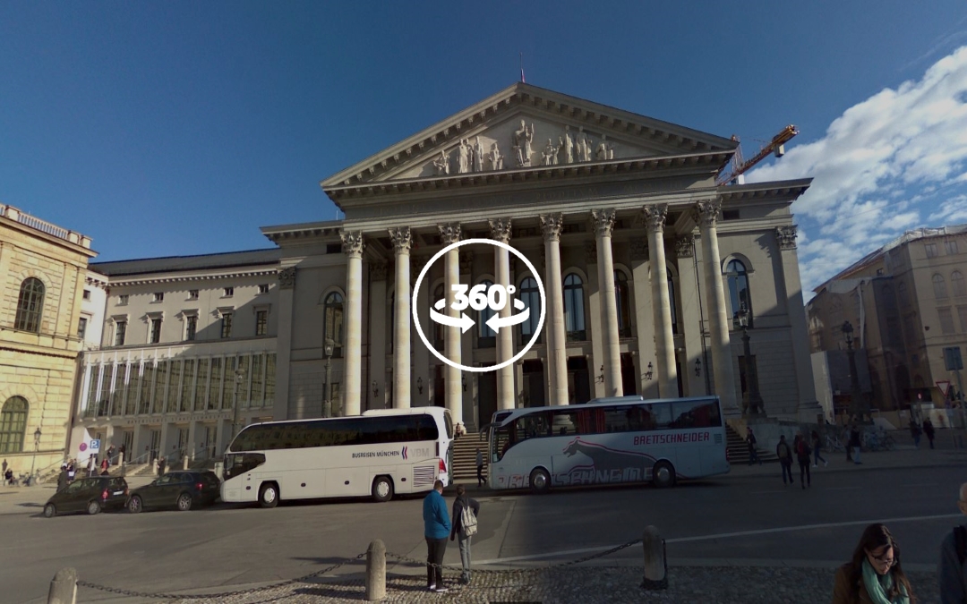 Foto 360 Bayerische Staatsoper (Opera estatal Bávara). VidePan en Múnich