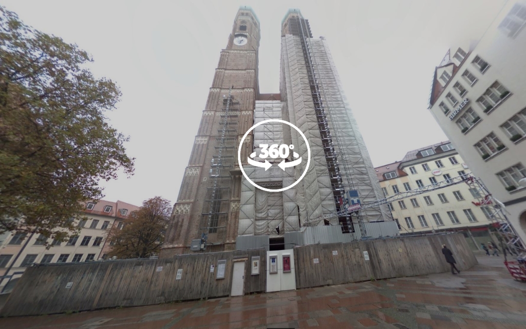 Foto 360 Catedral de Múnich (Frauenkirche). VidePan en Múnich