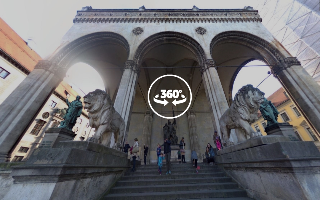 Foto 360 Feldherrnhalle(II). VidePan en Múnich