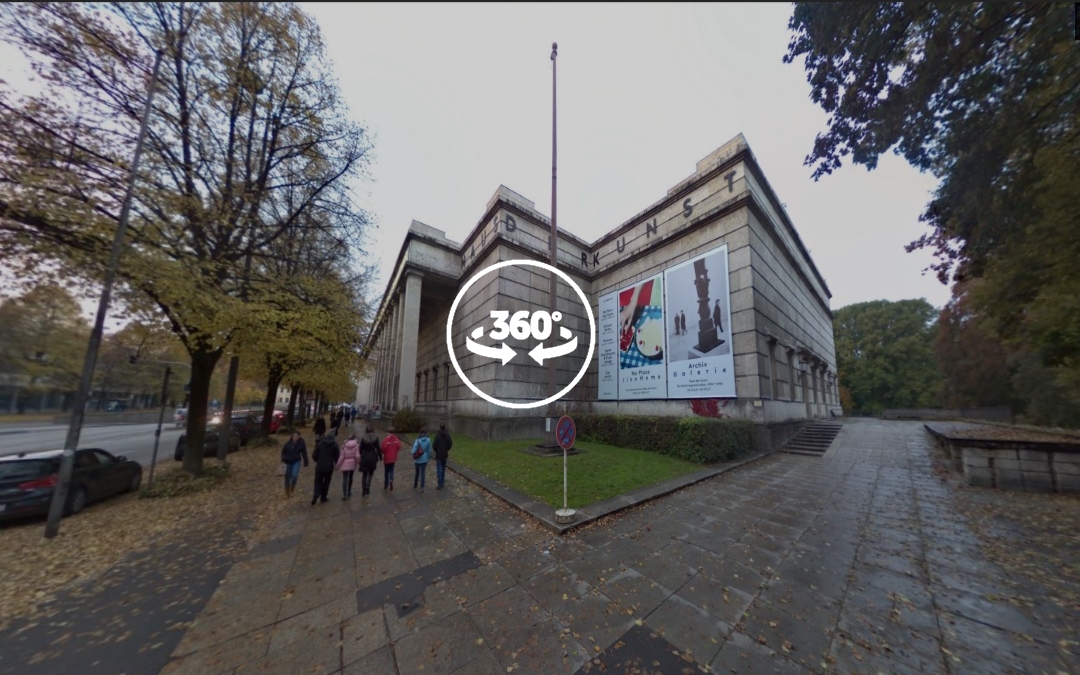 Foto 360 Haus der Kunst. VidePan en Múnich