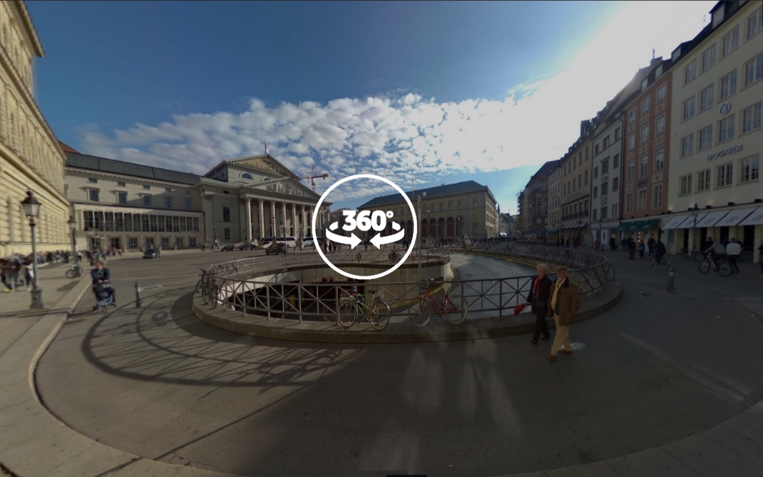 Foto 360 Max-Joseph-Platz. VidePan en Múnich