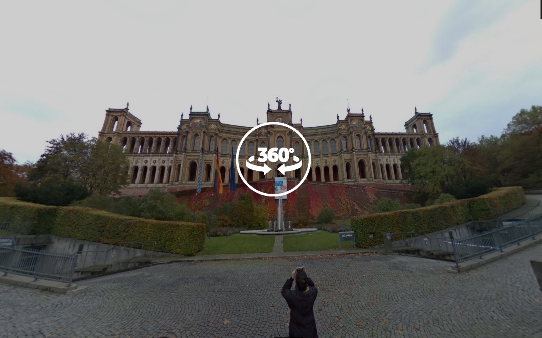 Foto 360 Maximilianeum de Múnich. VidePan en Múnich