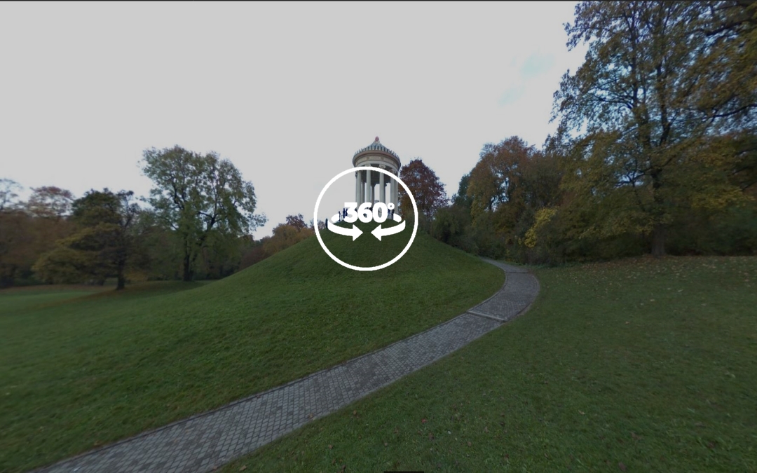 Foto 360 Monopteros (Englischer Garten). VidePan en Múnich