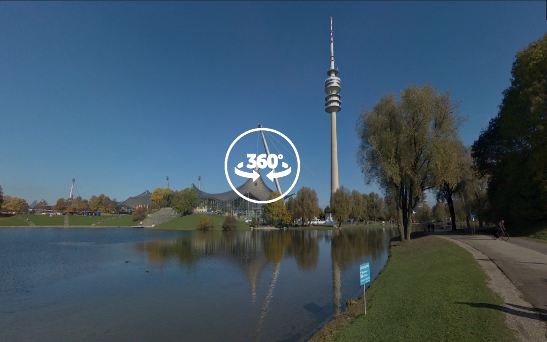 Foto 360 Olympiaturm. VidePan en Múnich