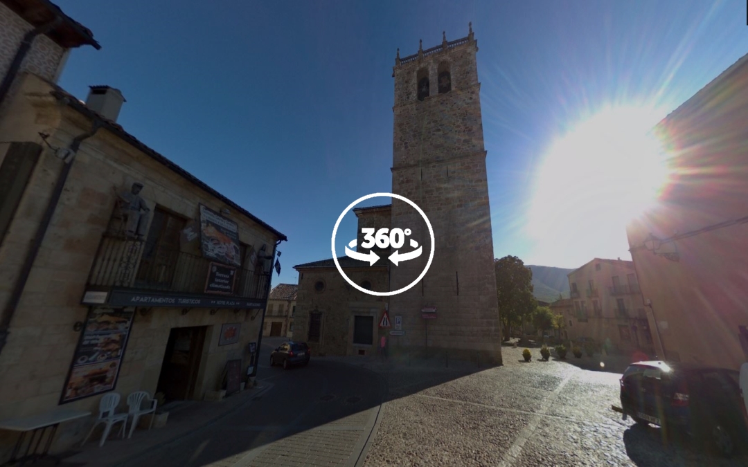 Foto 360 Parroquia Nuestra Señora del Manto de Riaza(II). VidePan en Segovia