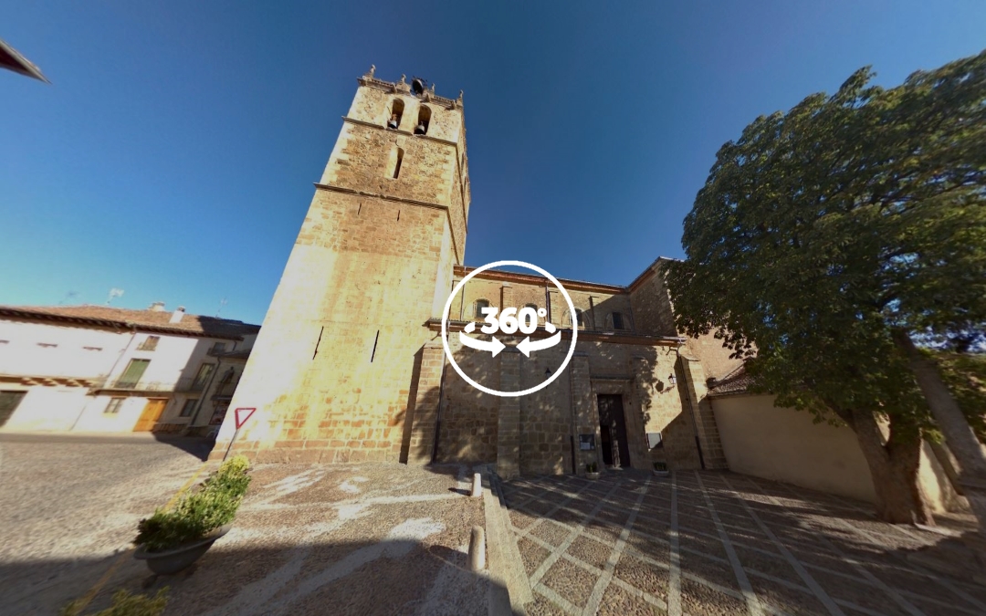 Foto 360 Parroquia Nuestra Señora del Manto de Riaza. VidePan en Segovia