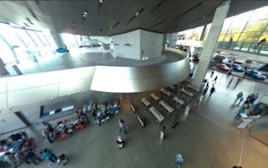 Planta superior del BMW Welt