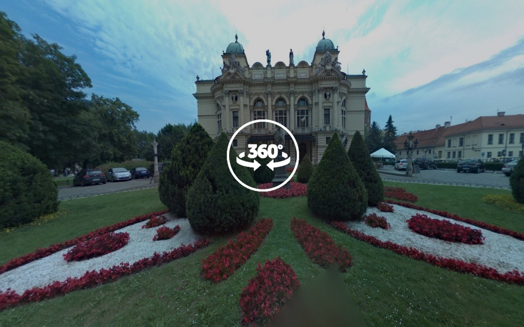 Foto 360 Teatro Juliusz Slowacki de Cracovia. VidePan en Polonia