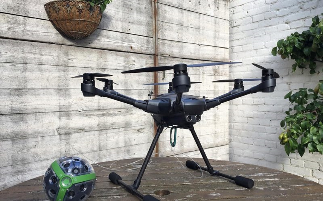 Montar cámara Panono en un RPA (drone)
