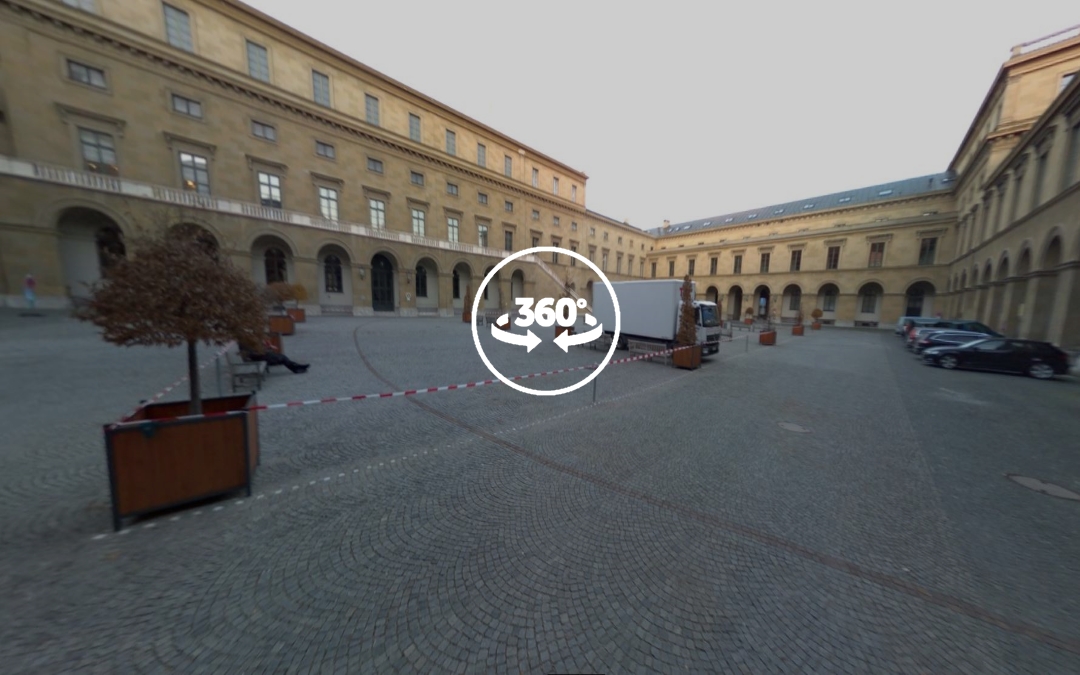 Foto 360 Bayerische Akademie der Wissenschaften. VidePan en Múnich