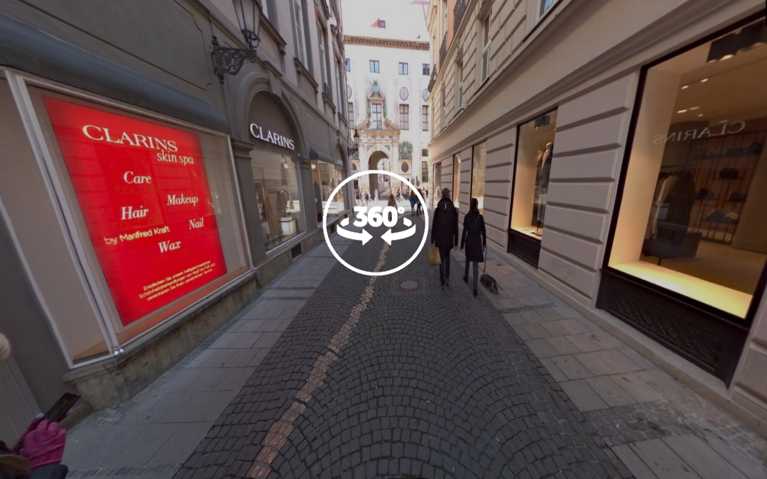 Foto 360 Drückebergergasse. VidePan en Múnich