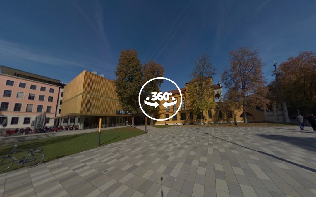 Foto 360 Galería municipal en la Lenbachhaus. VidePan en Múnich