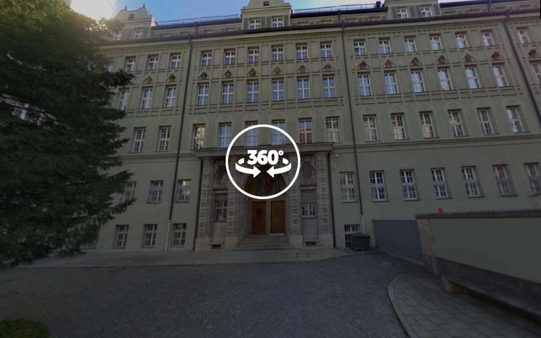 Foto 360 Jefatura de policía de Múnich. VidePan en Múnich