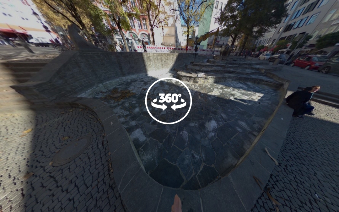 Foto 360 Rindermarktbrunnen. VidePan en Múnich