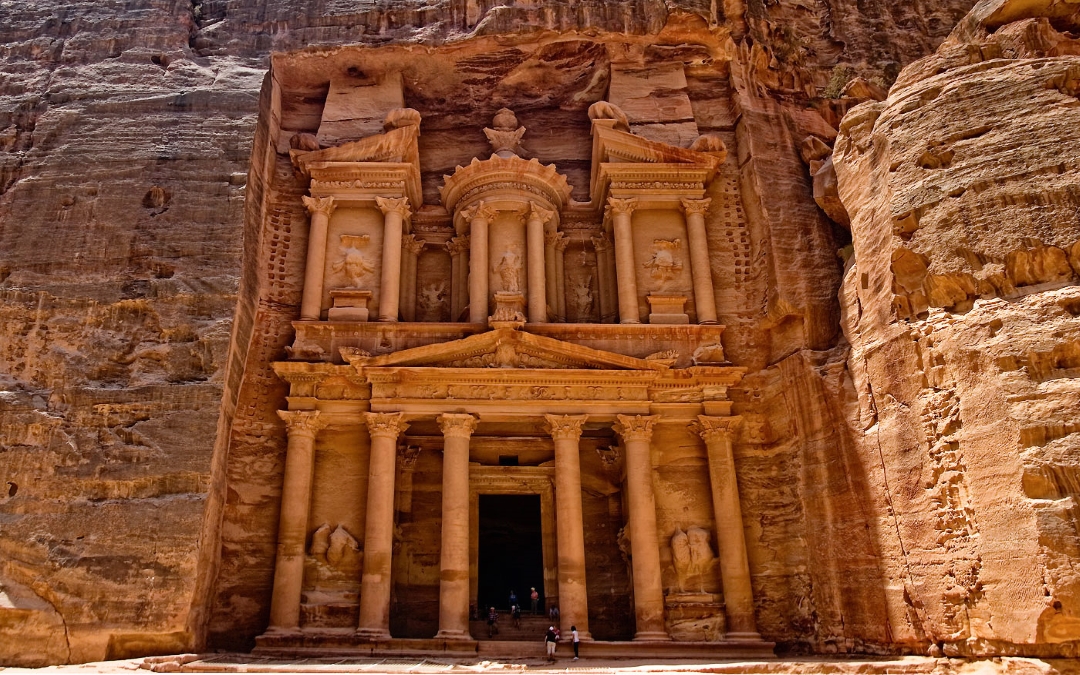 Tour virtual de Petra en 360 grados esféricos