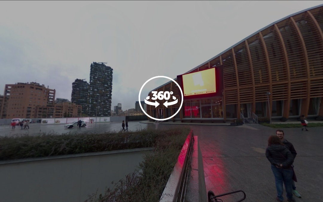 Foto 360 Piazza Gae Aulenti. VidePan en Milán