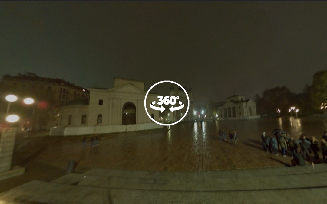 Foto 360 Arco della Pace. VidePan en Milán