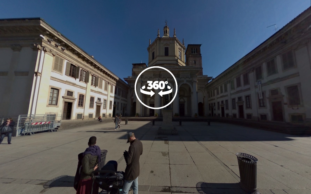 Foto 360 Basilica San Lorenzo Maggiore. VidePan en Milán