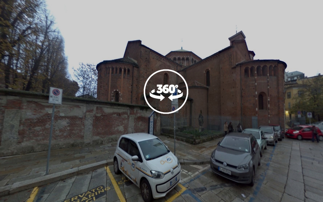 Foto 360 Basilica di San Nazaro in Brolo. VidePan en Milán