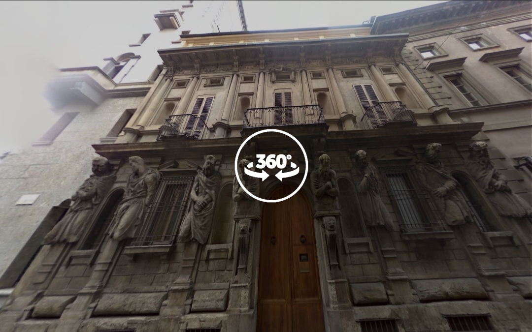 Foto 360 Casa degli Omenoni. VidePan en Milán