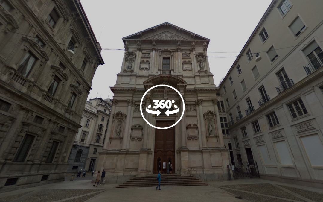 Foto 360 Chiesa di San Fedele. VidePan en Milán