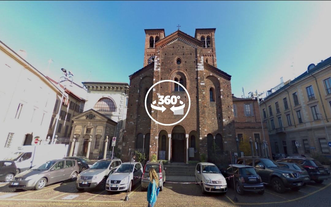 Foto 360 Chiesa di San Sepolcro. VidePan en Milán