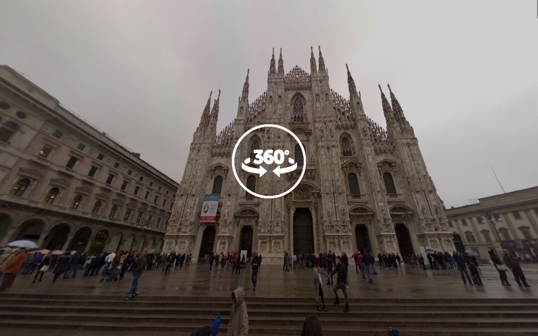 Foto 360 Duomo di Milano. VidePan en Milán