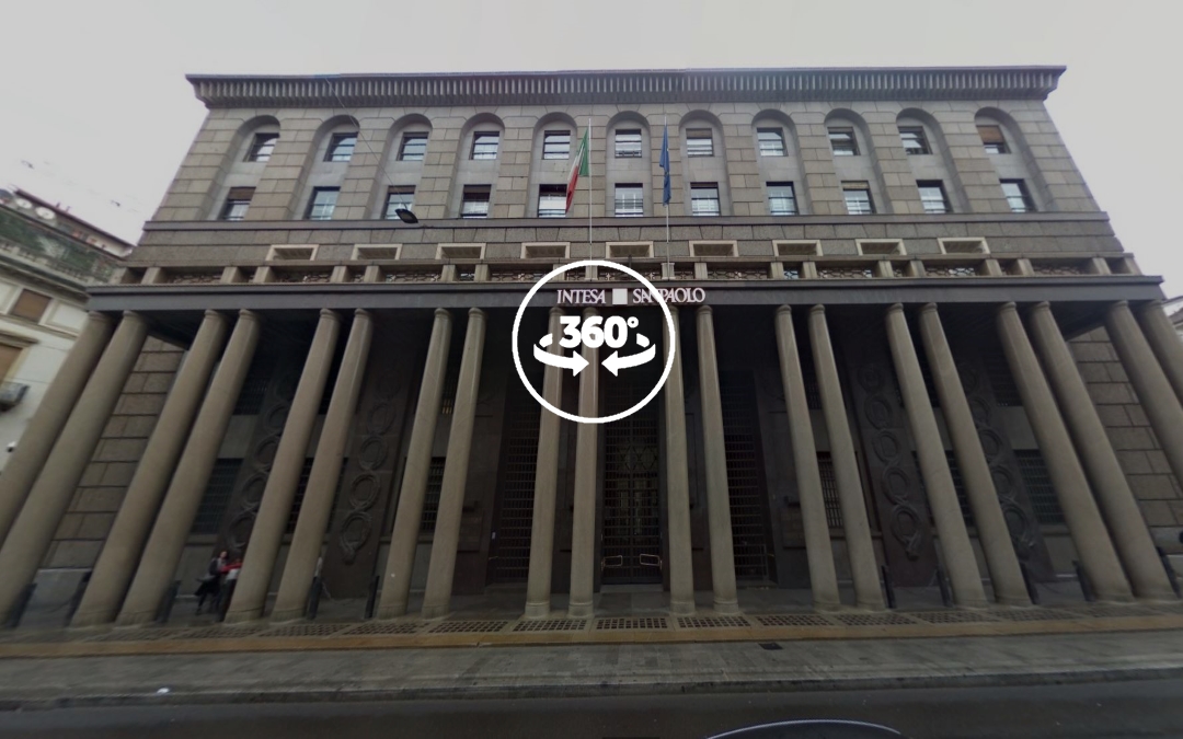 Foto 360 Edificio de INTESA SANPAOLO. VidePan en Milán