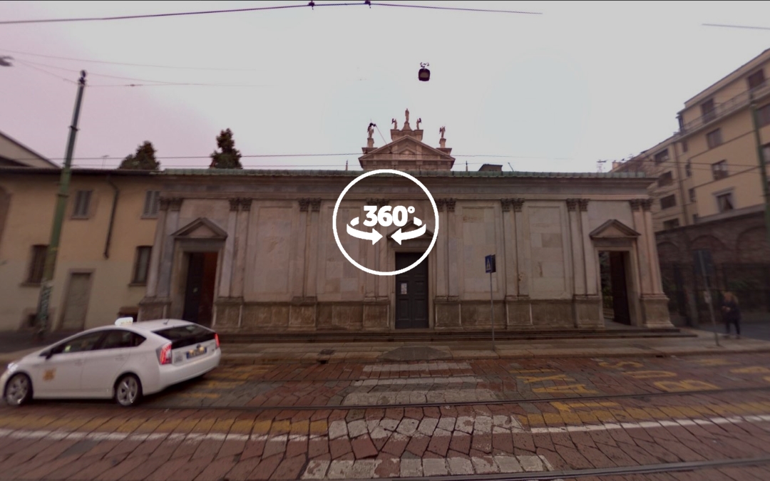 Foto 360 Iglesia de Santa María presso San Celso. VidePan en Milán