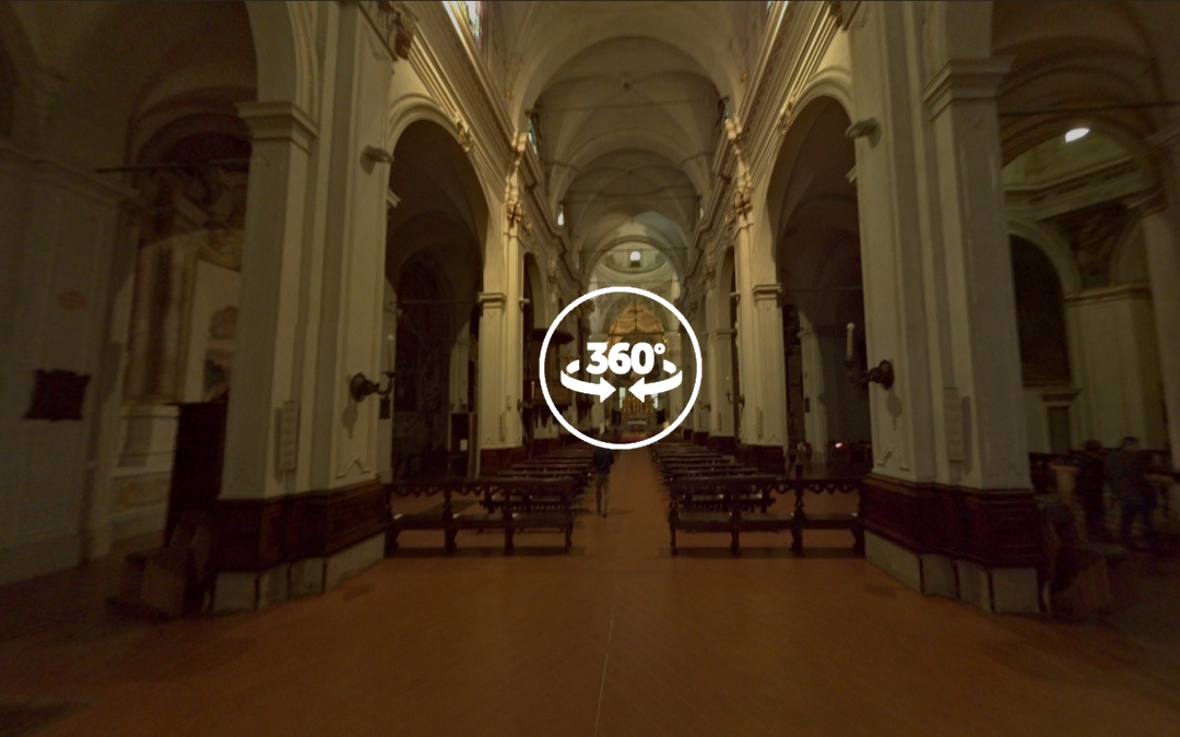 Foto 360 Interior de la de la Chiesa di San Marco. VidePan en Milán