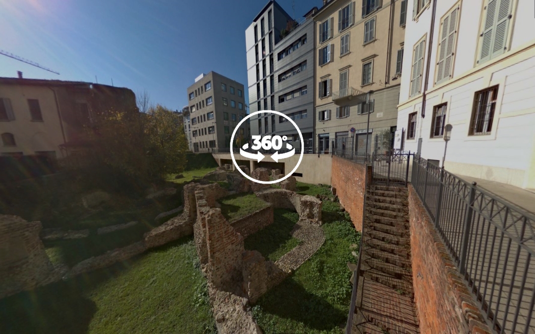 Foto 360 Palazzo Imperiale di Massimiano. VidePan en Milán