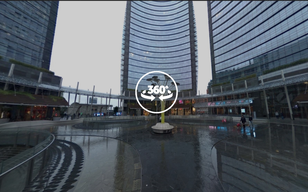 Foto 360 Piazza Gae Aulenti. VidePan en Milán