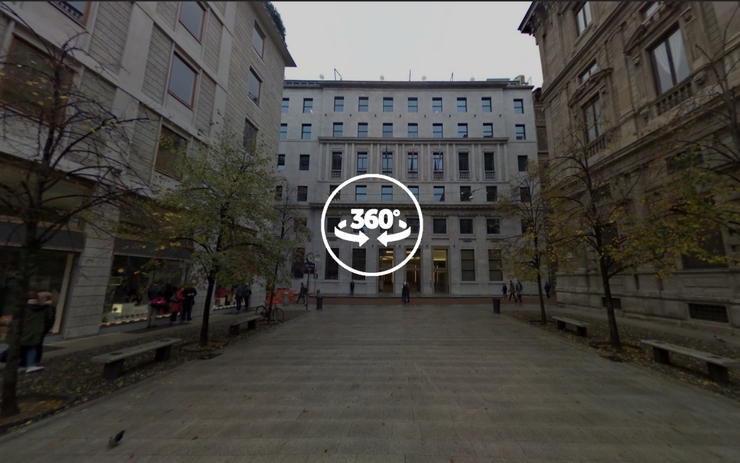 Foto 360 Piazza S. Fedele. VidePan en Milán