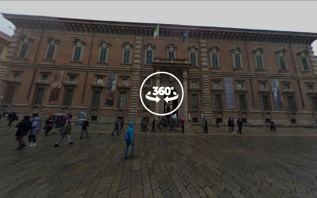 Foto 360 Pinacoteca di Brera. VidePan en Milán