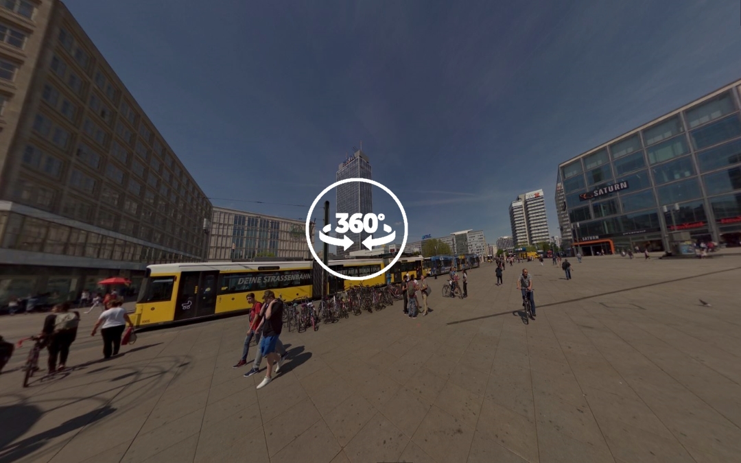 Foto 360 Alexanderplatz. VidePan en Berlín