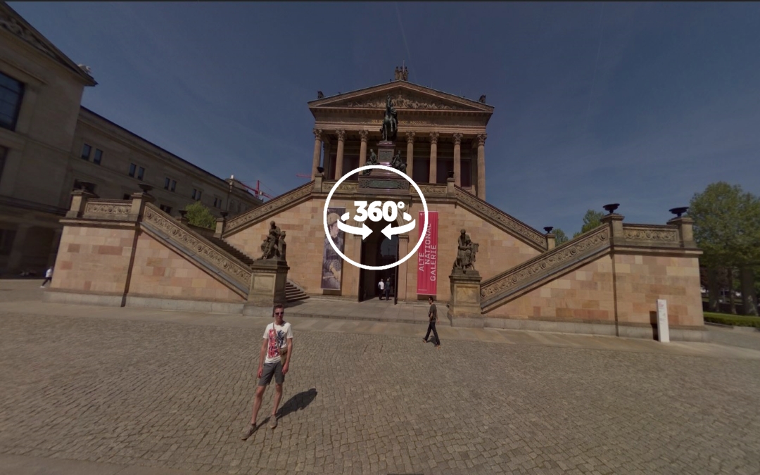 Foto 360 Alte Nationalgalerie. VidePan en Berlín