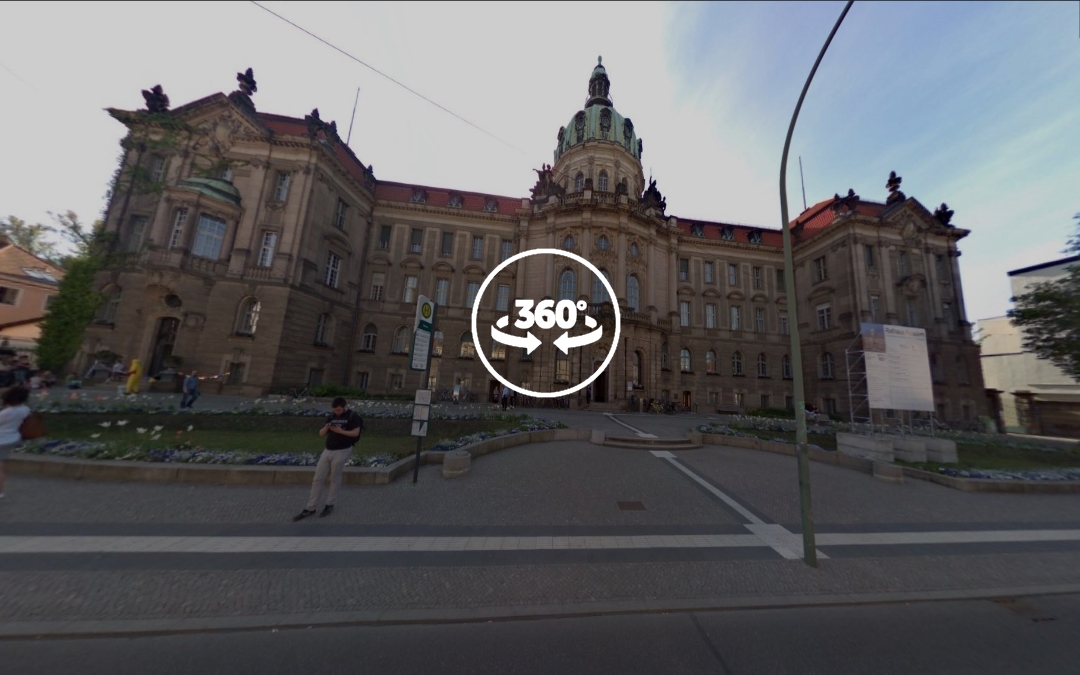 Foto 360 Ayuntamiento (Rathaus) de Potsdam. VidePan en Berlín