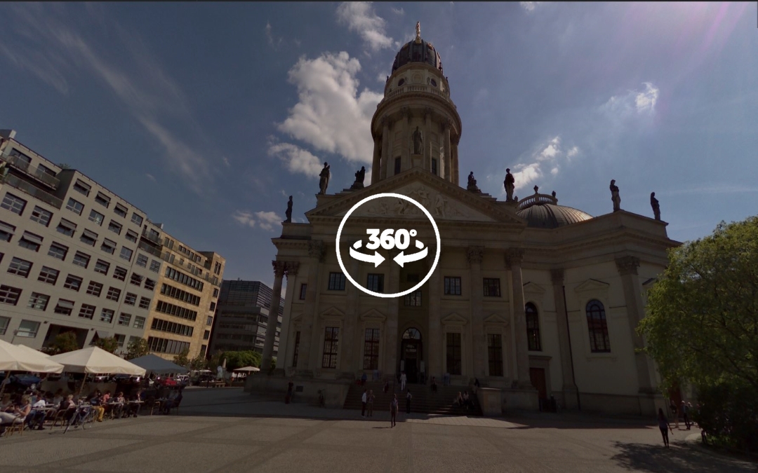 Foto 360 La Catedral Alemana (Deutscher Dom). VidePan en Berlín