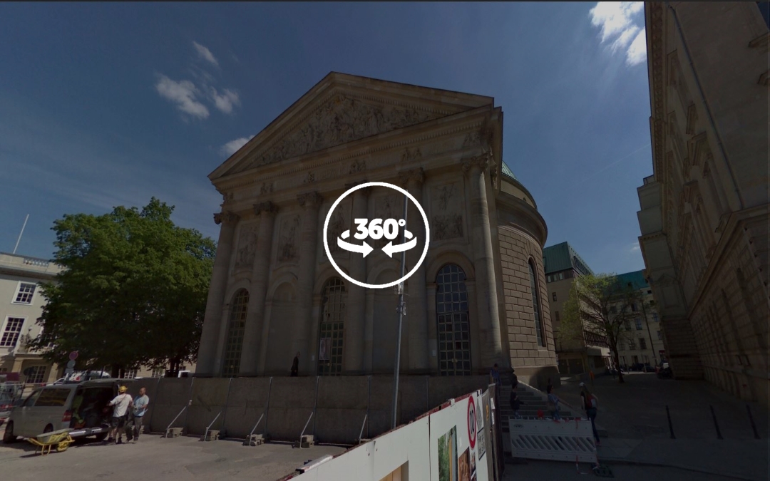 Foto 360 Catedral de Santa Eduvigis. VidePan en Berlín