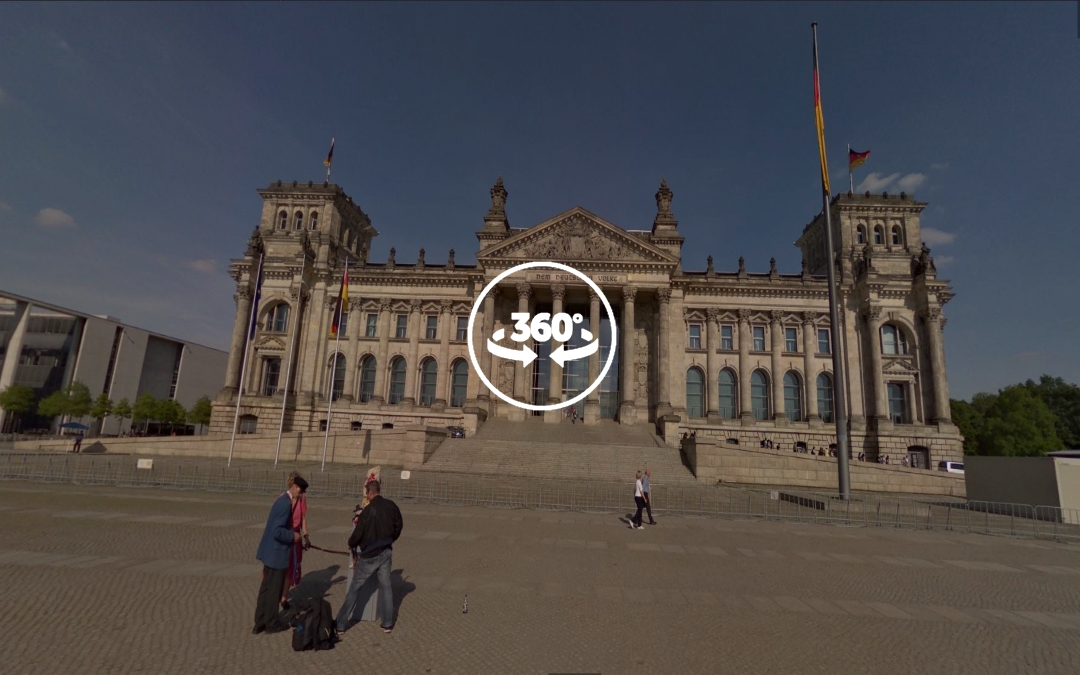 Foto 360 Edificio del Reichstag. VidePan en Berlín