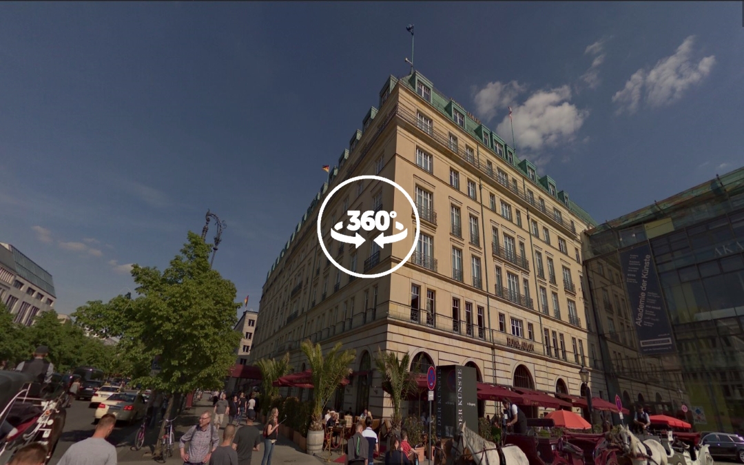 Foto 360 Hotel Adlon Kempinski Berlin. VidePan en Berlín