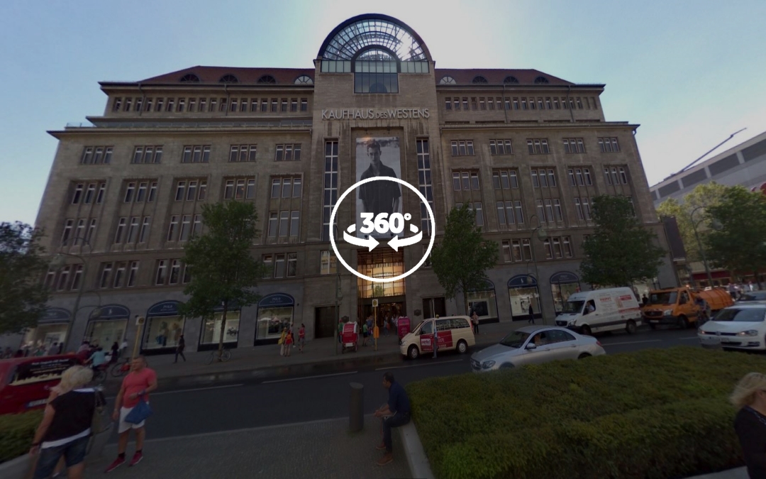 Foto 360 Kaufhaus des Westens. VidePan en Berlín