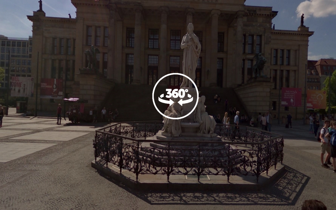 Foto 360 Monumento a Schiller. VidePan en Berlín